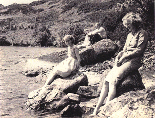 family at loch trool